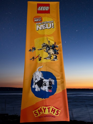 Lego store display banner - banner,