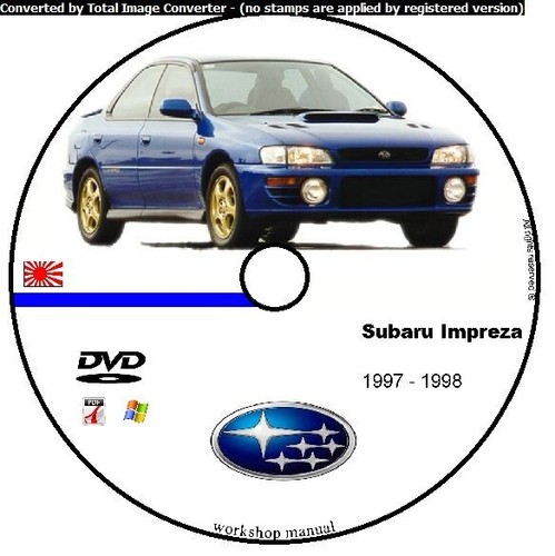 Subaru impreza 1997 1998 - subaru,
