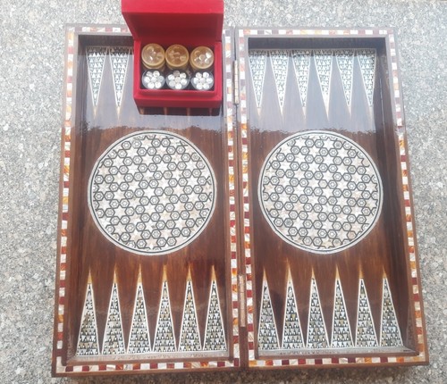 Backgammon scacchiera - e,