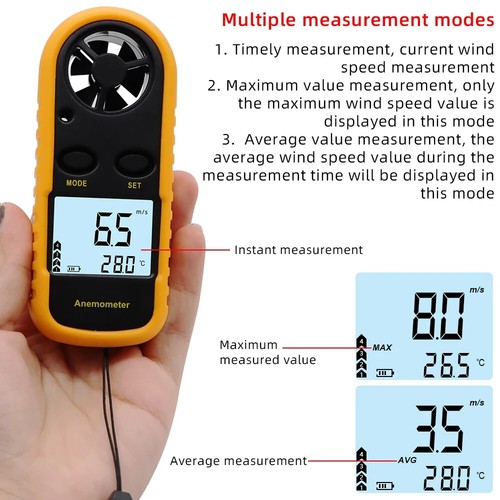 ANEMOMETRO/TERMOMETRO