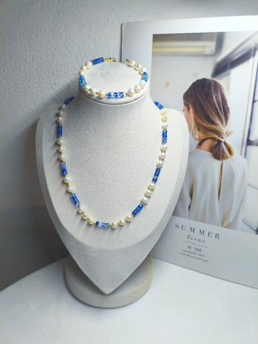 Set pezzi collana e - set,