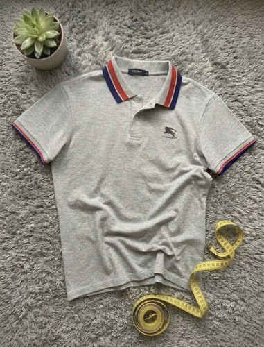 Burberry polo uomo grigia - polo,