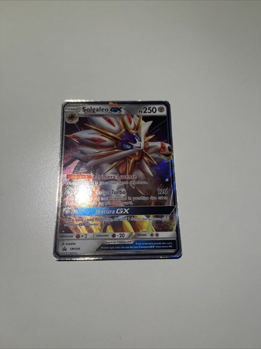 Carta pokemon solgaleo - carta, gx