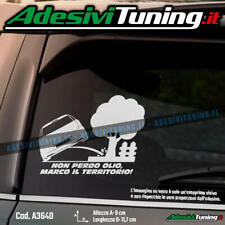 Adesivo Non Perdo Olio, Marco