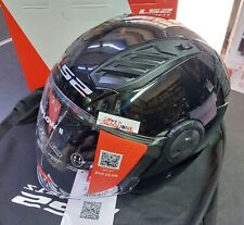 CASCO LS2 AIRFLOW 2 MOTO VISIERA OF616 NERO LUCIDO OMOLOGATO ECE 22.06