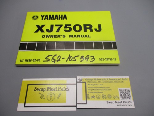Yamaha xj750 seca nos oem - xj750,