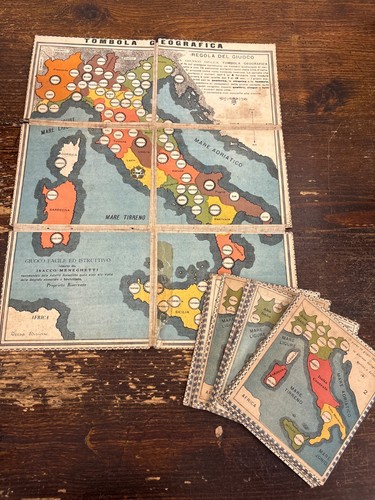 Tombola geografica italia - tombola, -geografica-italia