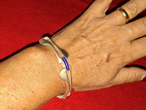 Bracciale argento 925 smalti - 925,