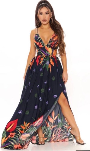 Maxi abito key - key,