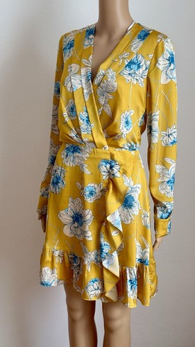 Abito guess giallo blu - guess,