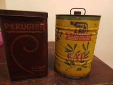 SCATOLE LATTA PERUGINA, ANNI