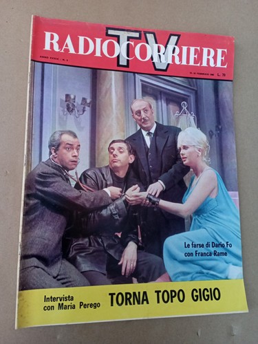 Rivista radiocorriere anno - rivista, tv