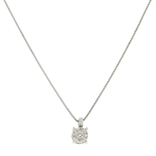 Collana promesse donna oro - in,