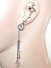 Mono orecchino donna argento