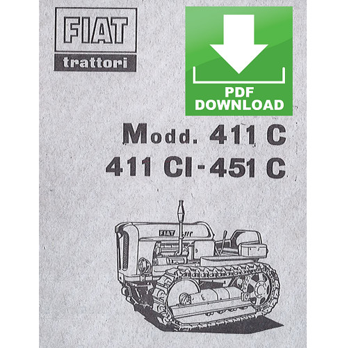 Trattore fiat 411c 451c - fiat, 411ci