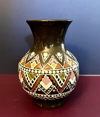 Vaso colorato ceramica - colorato, in