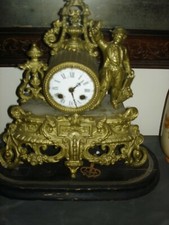 Orologio antico dorato