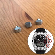 Pulsanti T/+/- in acciaio inox