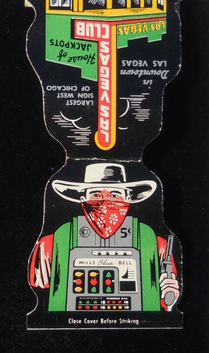 1950s diecut bandit slot - diecut,