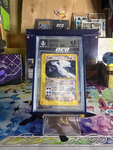 Carta pokémon cristallo lugia - carta,