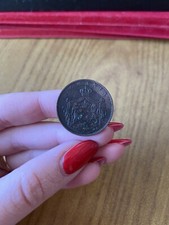 ANTICA MONETA ROMANIA 5 BANI 1867 HH