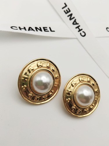 Pendientes chanel vintage - chanel,