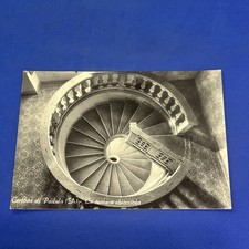 CERTOSA DI PADULA LA SCALA A CHIOCCIOLA - Bianco e nero Cartolina