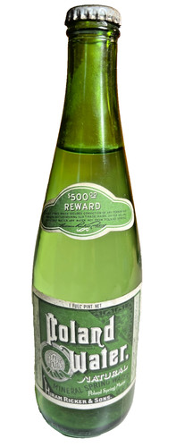 Antica bottiglia acqua