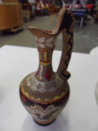Vaso cotto gallura decorato - in,