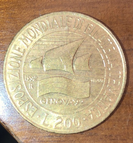 200 lire esposizione - 200,