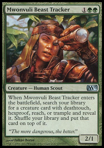 Mtg mwonvuli beast tracker - mwonvuli,