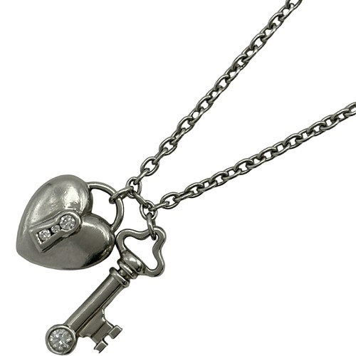 Collana con chiave tiffany - collana,