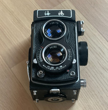 Seagull 4A TLR 6x6 fotocamera pellicola 75 mm f/3,5 obiettivo TOP come NUOVO