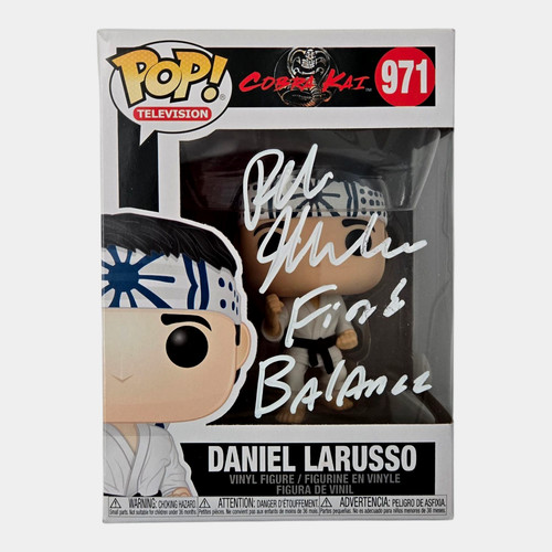 Ralph macchio firmato funko - ralph,