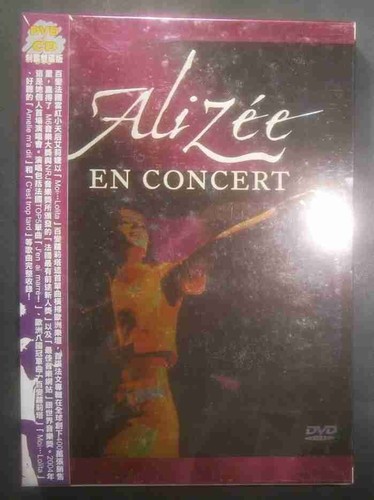 Dvd alizee en concert - cd,