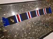 SCIARPA SCARF VINTAGE FOOTBALL CALCIO SAMPDORIA. BANDE CON RICAMO
