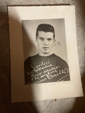 Foto/cartoncino Cesarino Cervellato (bandiera Del Bologna)