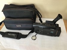 SIEMENS VHS-C CAMCODER FA284 VIDEOCAMERA VINTAGE + HAMA