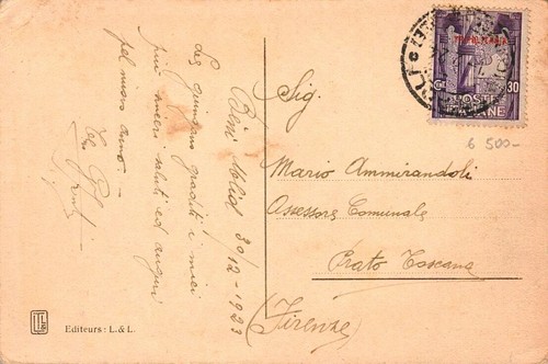 Bd6 storia postale libia - bd6, 30