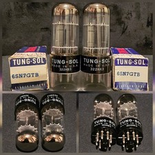 Tung sol 6sn7 tubo gtb - tubo, cromato