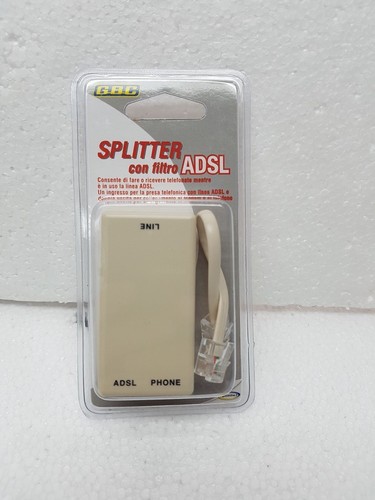 Splitter con filtro adsl gbc - con,
