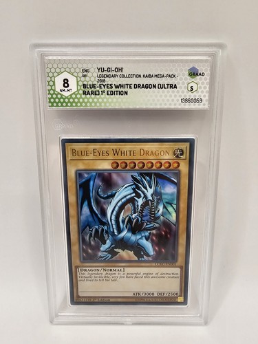 Drago bianco occhi blu - bianco,