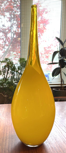 Vaso giallo raggio luna - raggio,