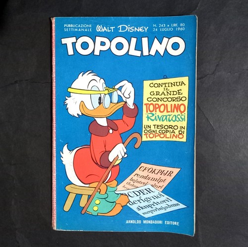 Topolino libretto 243 - -, 1960