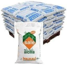 20 SACCHI DA 25 KG SALE ALIMENTARE GROSSO per PISCINE ELETTROLISI