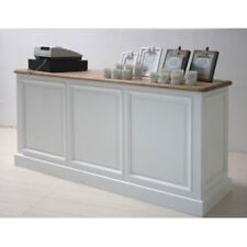 MOBILE BANCONE CASSA SHABBY CHIC MOBILI PER NEGOZI PROVENZALI BIANCHI