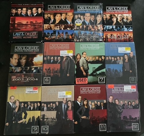 Law and order svu dvd - law,