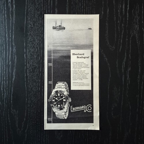 1962 eberhard scafograf - scafograf,