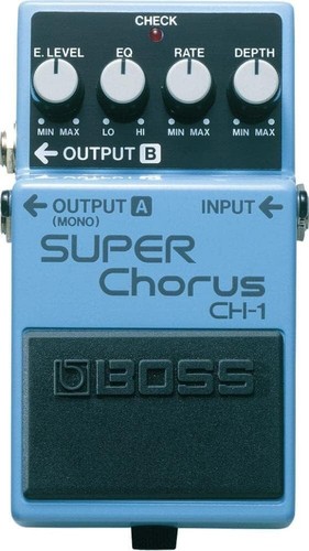Boss guitar effect pedal super - pedal,