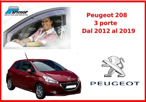 Deflettori aria per - , peugeot